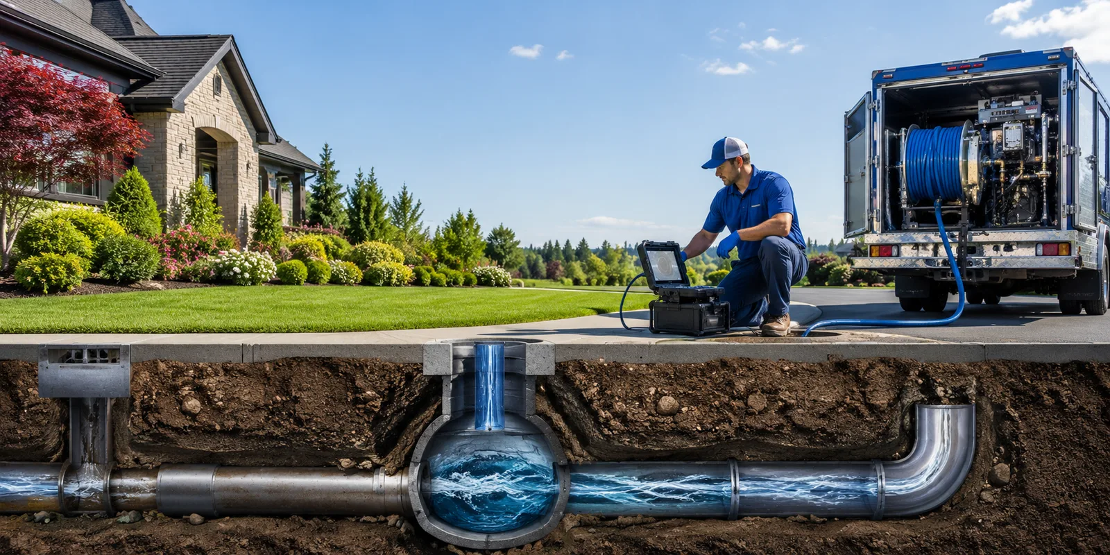 Drainage restoration information for Adamsville, OH
